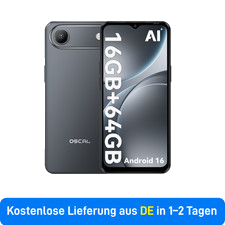 Blackview OSCAL FLAT 3C AI Smartphone 16GB+64GB Android 16 Dual SIM Handy 32MP