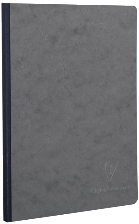 Clairefontaine Notizbuch AGE BAG, DIN A5, blanko, grau