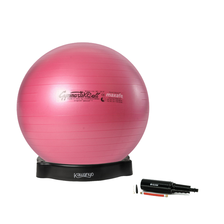 Original Pezzi® Gymnastikball MAXAFE m. Ballschale u. Pumpe
