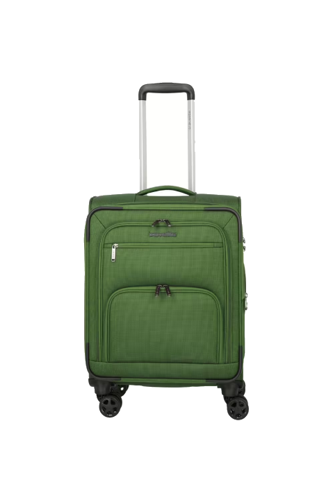 Travelite CUBIS Trolley 4w S erw., Green