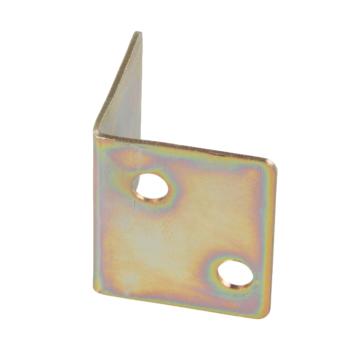 10 x Aufspannwinkel 28 x 25 x 1 mm verzinkt