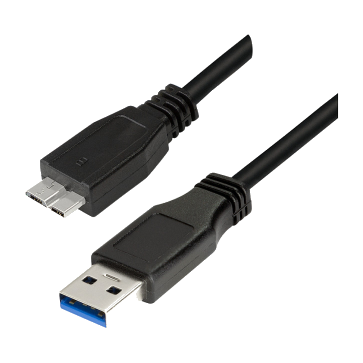 LogiLink USB 3.0 Kabel, USB-A - USB-B Micro Stecker, 1,0 m