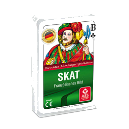 Skat-Spiel, inkl. Druck auf Rückseite, 4-farbig