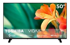 Toshiba 50UV1563DDW Fernseher 50 Zoll Smart TV VIDAA 4K HDR TV Triple-Tuner 2026