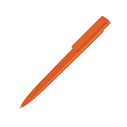 uma® Kugelschreiber Recycled PET Pen Pro, antibakteriell, blaue Mine, orange
