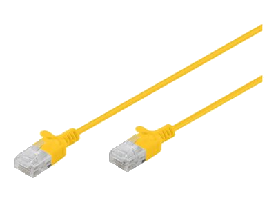DIGITUS Patchkabel CAT 6 U-UTP Slim 1m Gelb