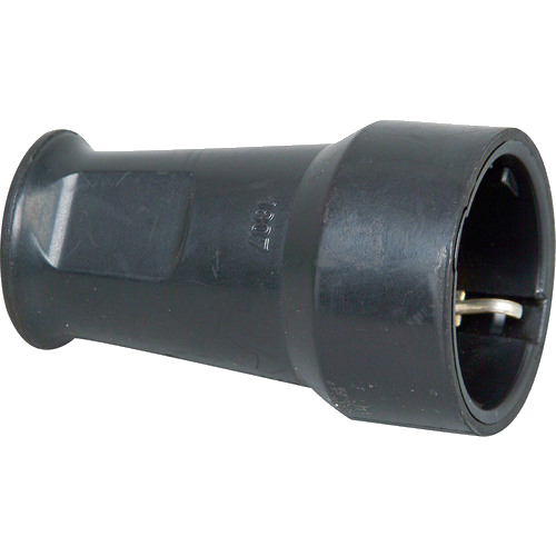 Kopp SEBS Schutzkontakt-Kupplung, bis 3x1,5mm², schwarz