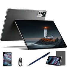 2026 Neu Tablet 10" Android 15 22GB RAM+256GB ROM WlFl 5G Gemini AI 8000mAh GPS