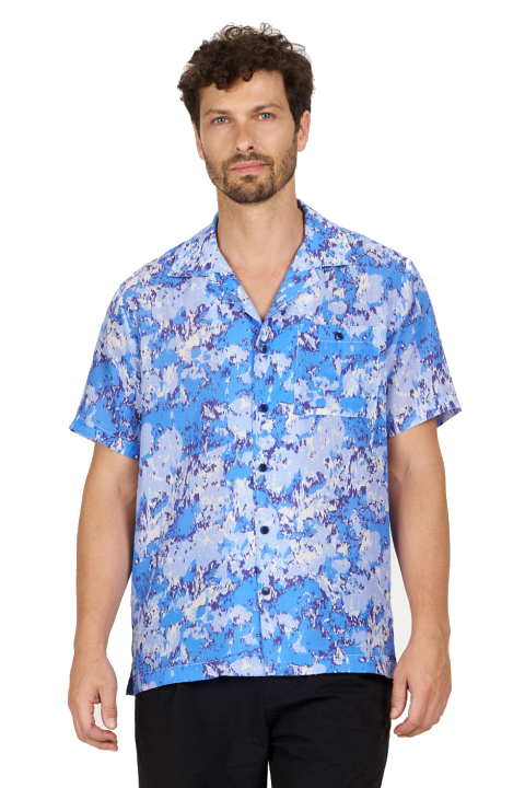 Tencel Kurzarm-Hemd Modell: Spindrift