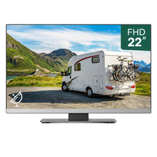22 Zoll Wohnmobil Camping Fernseher LED TV Full HD 1080P mit DVD‑Player VESA