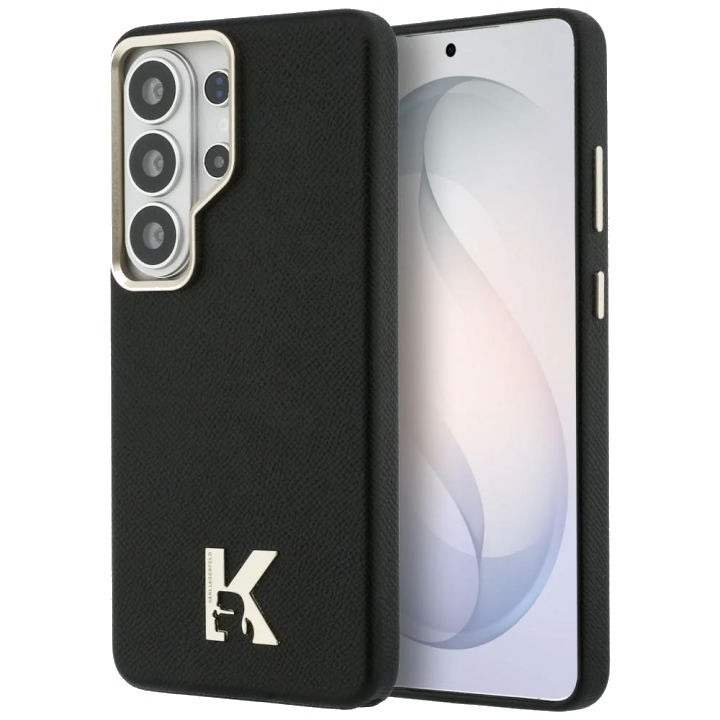 MagSafe Hülle für Samsung Galaxy S26 Ultra S948, Karl Lagerfeld, Karl Head Logo, Schwarz