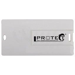 USB-Stick Mini-Card, 8 GB, weiß