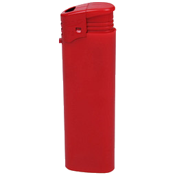 Piezo-Feuerzeug Atomic F2, rot-glänzend