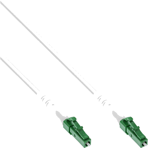 InLine® LWL Simplex Kabel, FTTH, LC/APC 8� zu LC/APC 8�, 9/125µm, OS2, 5m