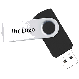 USB-Stick in Metallbox, 8 GB, schwarz