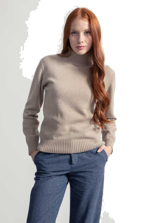 Kaschmir Rollkragenpullover Modell: Ada