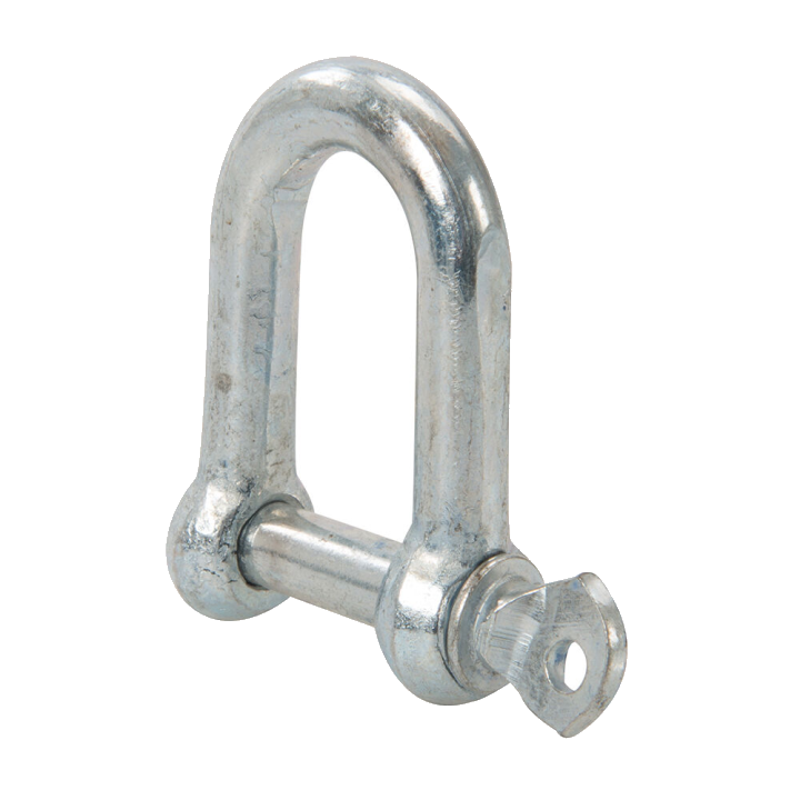 10 x D-Schäkel M12 verzinkt