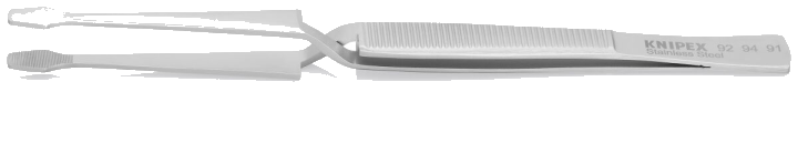 KNIPEX 92 94 91 Universalkreuzpinzette 160 mm aus Edelstahl