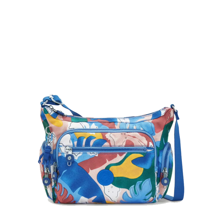 Kipling GABBIE S Umhängetasche mit Handyfach Botanical Print