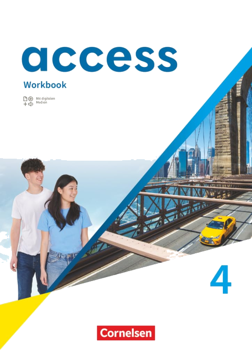 Access - Allgemeine Ausgabe 2022 - Band 4: 8. Schuljahr: Workbook - Mit digitalen Medien