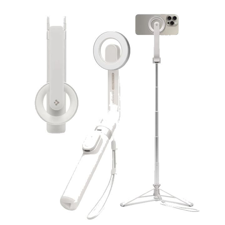 Selfie Stick Bluetooth Spigen S571W, Universal, Beige AMP07657