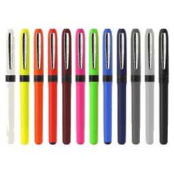 BIC® Rollerball Grip Roller, schwarze Mine, grau/chrom