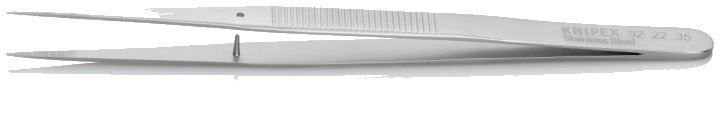 KNIPEX 92 22 35 Universalpinzette 155 mm Spitze Form aus Edelstahl