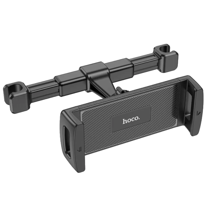 Auto-Kopfstützenhalter HOCO CA121 für Telefon / Tablet, 4,7 Zoll - 10,5 Zoll, Schwarz