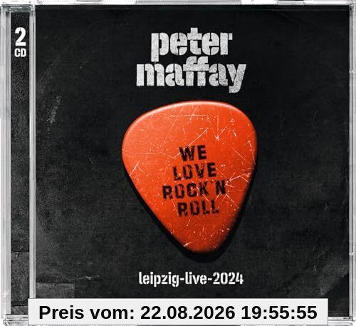 CD Peter Maffay - We Love Rock'n'Roll (Leipzig-Live-2024) 2CD