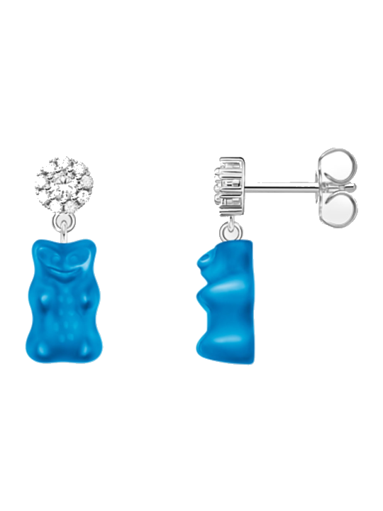 Thomas Sabo H2330-052-1 Ohrstecker mit blauen Goldbären silber Damen