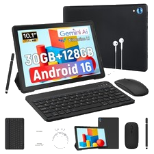 2026 New Tablet 30GB +128GB + 1TB Erweiterung Android 16 Tab Widewine L1 AI