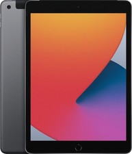 Apple iPad 8 4G LTE 128 GB 25,9 cm Wi-Fi 5 iPadOS Grau 8 MP Lightning Bluetooth