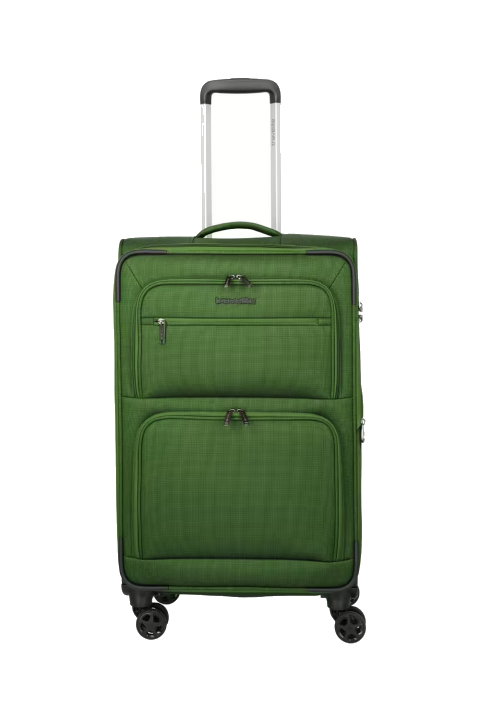 Travelite CUBIS Trolley 4w M erw., Green