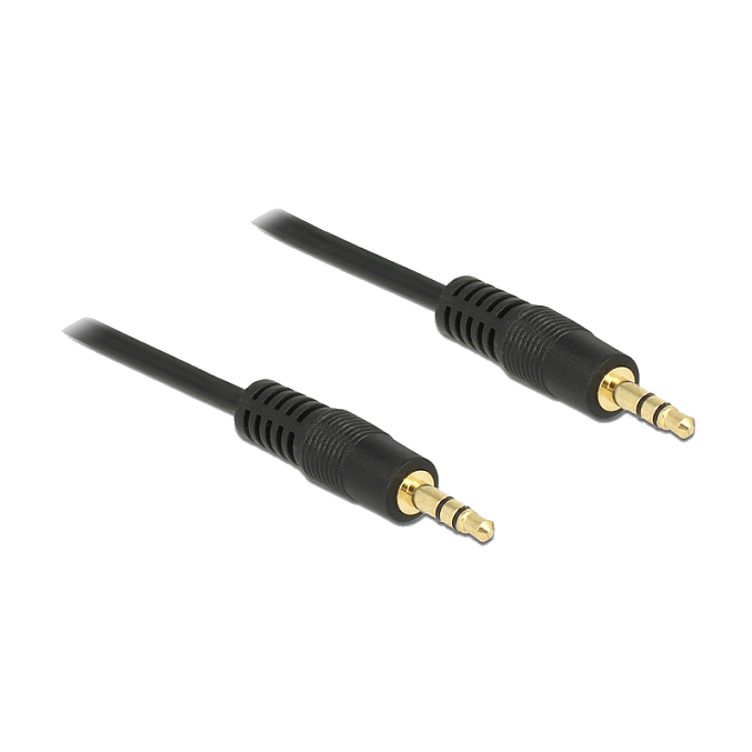 DeLOCK 1m 3.5mm M/M audio cable