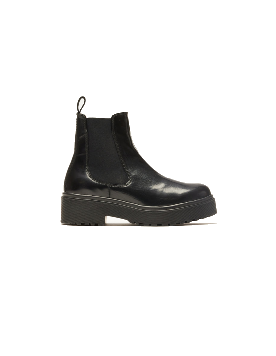 Leder-Stiefelette Modell: Flora