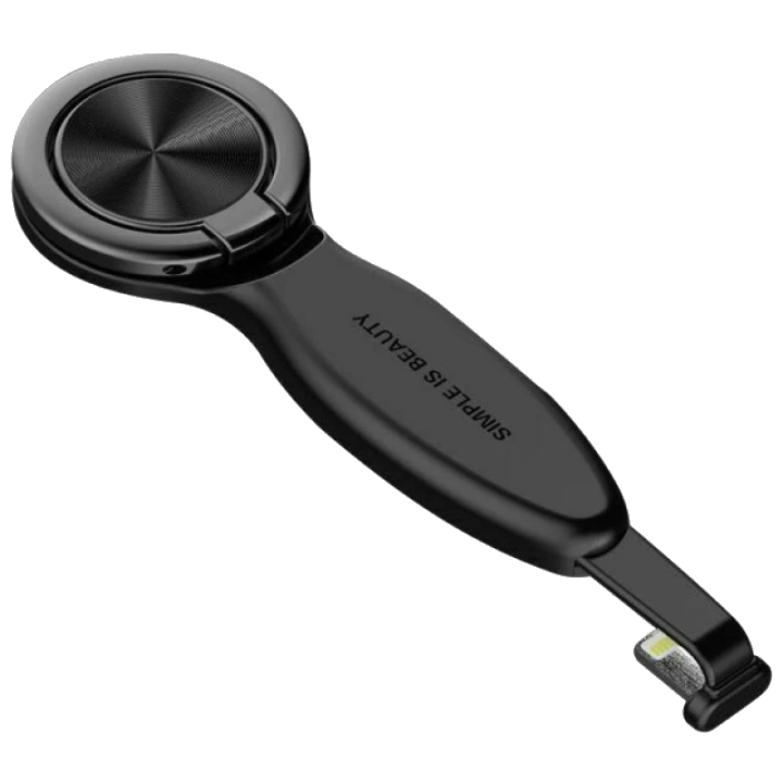 Audio-Adapter Lightning - 2 x Lightning XO Design NB133, Schwarz