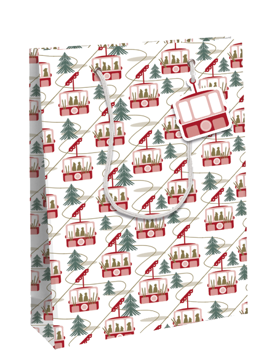 Clairefontaine Weihnachts-Geschenktüte , Altitude, , mittel