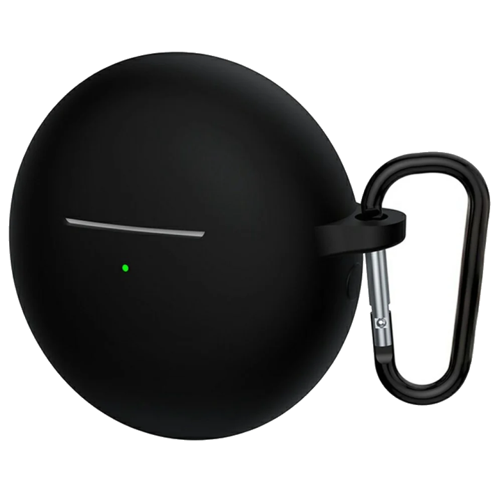 Techsuit Silikonhülle für Huawei FreeBuds 7i, Schwarz