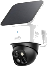 eufy Security SoloCam S340 Überwachungskamera 360°-Überwachung 2,4-GHz-WLAN