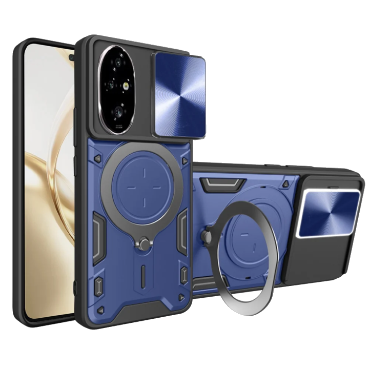 Hülle für Honor 200 Pro, Techsuit, CamGuard Pro, Blau