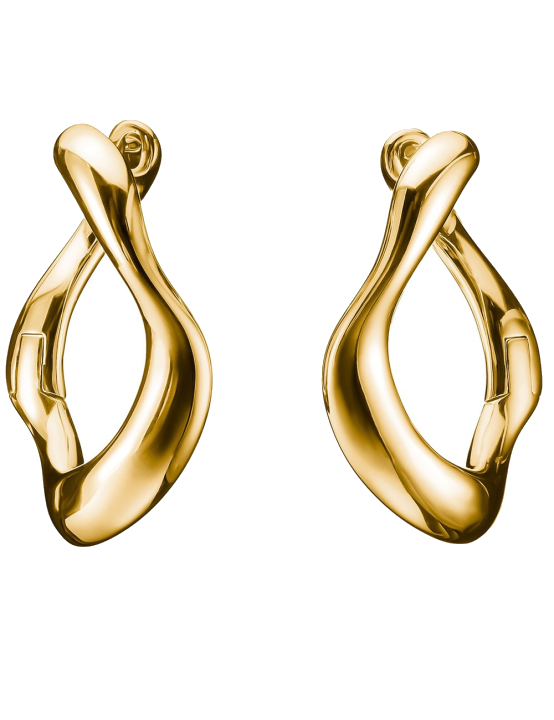 Thomas Sabo CR754-413-39 Creolen klein Natural Beauty vergoldet Damen