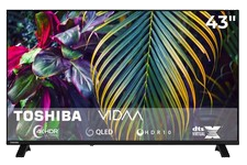 Toshiba 43QV1563DDW QLED Fernseher 43 Zoll Smart TV VIDAA 4K UHD HDR TV 2026