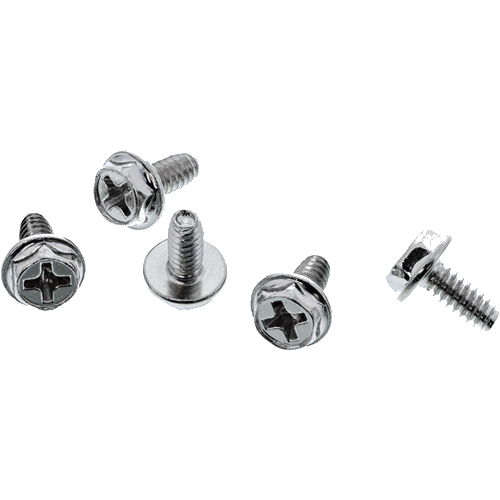 InLine® Schraubenset, für 3,5 Festplatten, lange Ausführung 8mm, 50-teilig