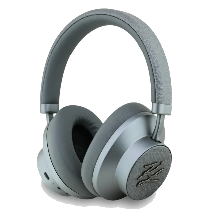 Handsfree Bluetooth Karl Lagerfeld Grained Initials, A2DP, ANC, Grau
