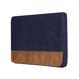 HALFAR Notebook-Hülle Life, marine/braun