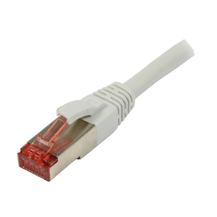 Synergy21 Patchkabel RJ45, CAT6 250Mhz, 0,5m grau, S-STP(S/FTP), TPE/LSZH(Superflex)