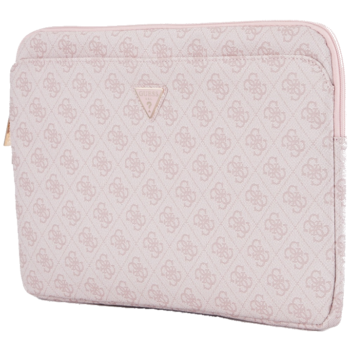 Guess 4G Triangle Logo Hülle für 14-Zoll-Laptop, Rosa