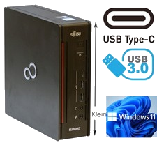 KLEINER COMPUTER Q957 i3 8GB DDR4 128GB SSD USB 3.0 DUAL HEAD DP DVI WIN 11 V640