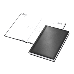 Geiger-Notes Chef-Buchkalender Image 2027, schwarz