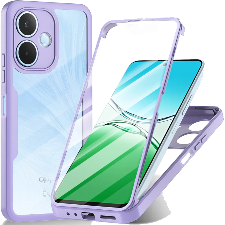 Hülle für Oppo A5 Pro 4G / A5 Pro, Techsuit, ColorVerse 360, Lila